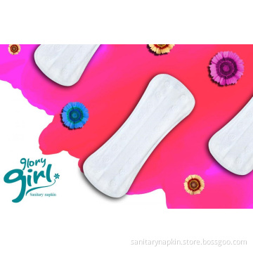 Wingless waterproof aloe vera panty liner